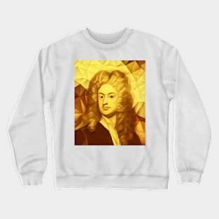 Joseph Addison Golden Portrait | Joseph Addison Artwork 9 Crewneck Sweatshirt